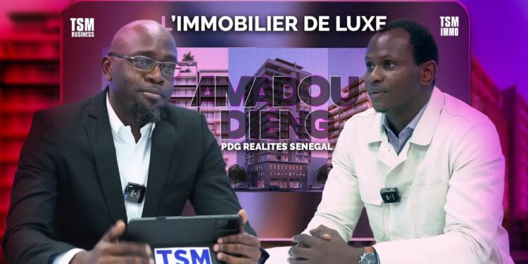Immersion dans l&rsquo;immobilier Haut de Gamme avec Amadou DIENG PDG de REALITES SENEGAL