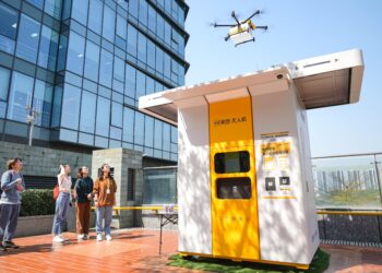 La livraison par drone à Shenzhen