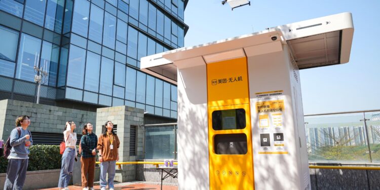 La livraison par drone à Shenzhen